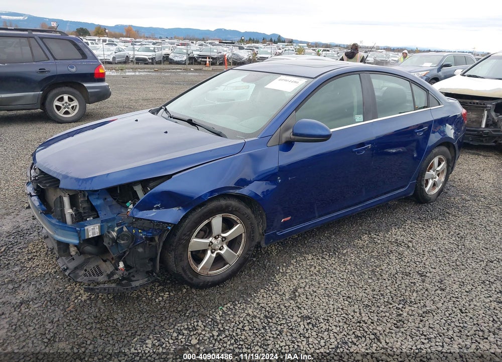 2013 CHEVROLET CRUZE 1LT MANUAL VIN: 1G1PD5SB1D7304071