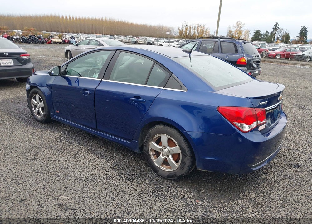 2013 CHEVROLET CRUZE 1LT MANUAL VIN: 1G1PD5SB1D7304071