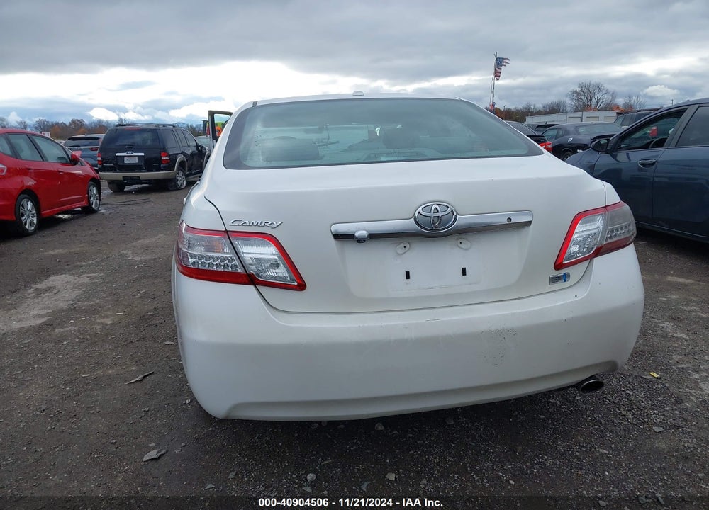 2011 TOYOTA CAMRY HYBRID VIN: 4T1BB3EK5BU138526