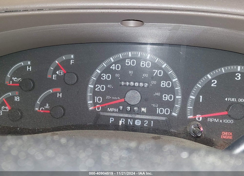 1998 FORD F-150 LARIAT/STANDARD/XL/XLT VIN: 1FTRF1763WNA58069