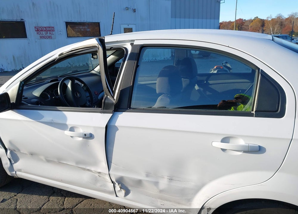 2009 CHEVROLET AVEO LT VIN: KL1TD56E69B341252