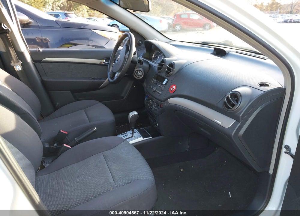 2009 CHEVROLET AVEO LT VIN: KL1TD56E69B341252