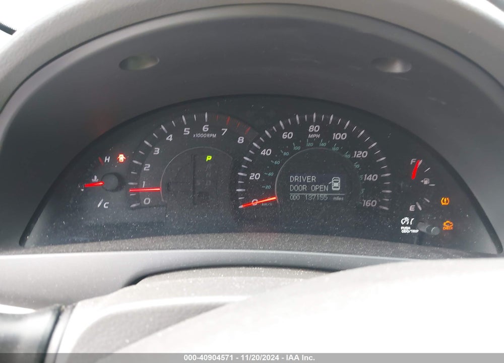 2007 TOYOTA CAMRY XLE V6 VIN: 4T1BK46K47U050739