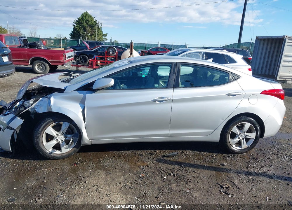 2012 HYUNDAI ELANTRA GLS (ULSAN PLANT) VIN: KMHDH4AE6CU349538