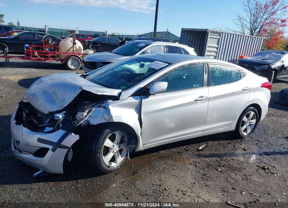 2012 HYUNDAI ELANTRA GLS (ULSAN PLANT) VIN: KMHDH4AE6CU349538