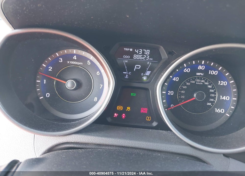 2012 HYUNDAI ELANTRA GLS (ULSAN PLANT) VIN: KMHDH4AE6CU349538