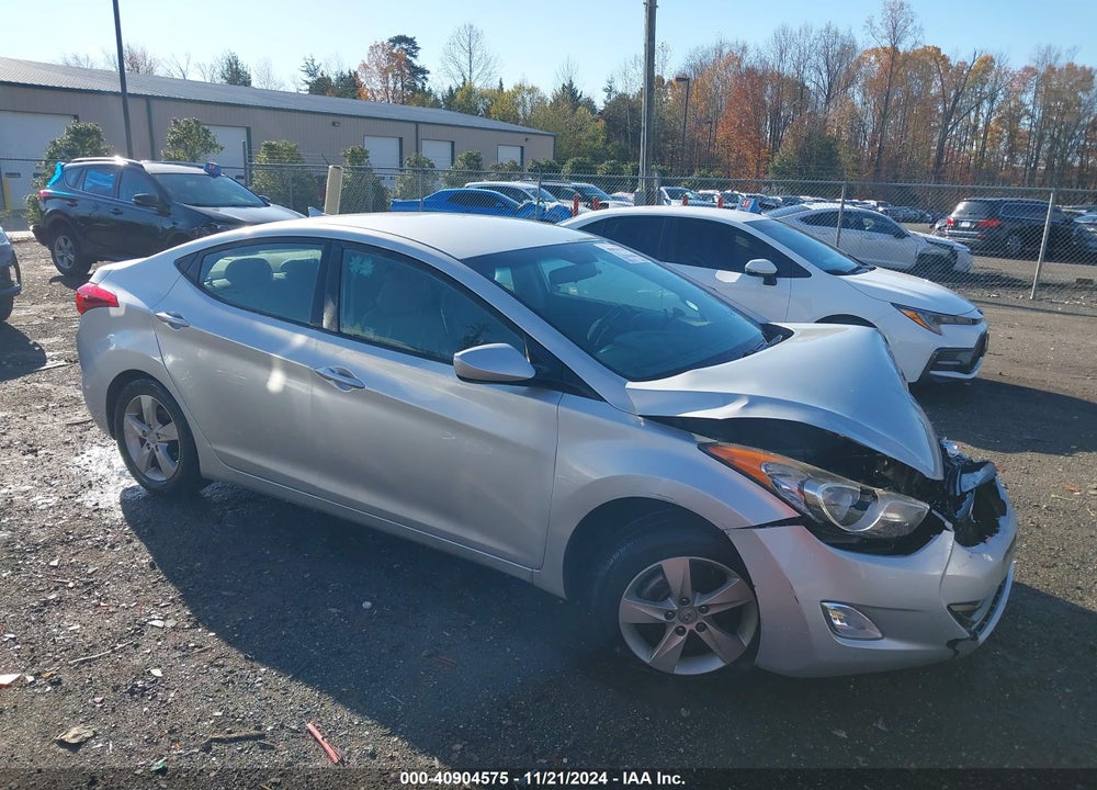 2012 HYUNDAI ELANTRA GLS (ULSAN PLANT) VIN: KMHDH4AE6CU349538