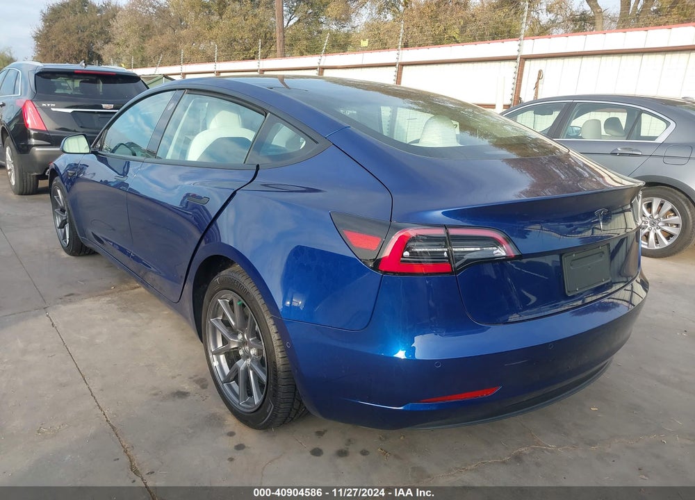2021 TESLA MODEL 3 STANDARD RANGE PLUS REAR-WHEEL DRIVE VIN: 5YJ3E1EA2MF092676