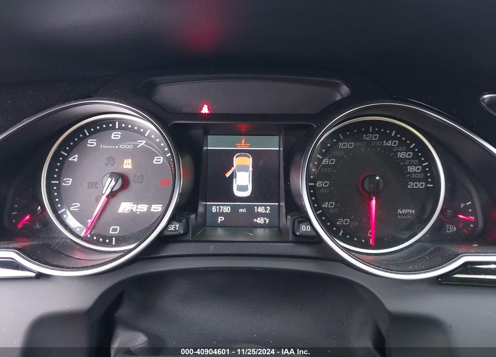 2013 AUDI RS5 VIN: WUAC6BFR2DA903086