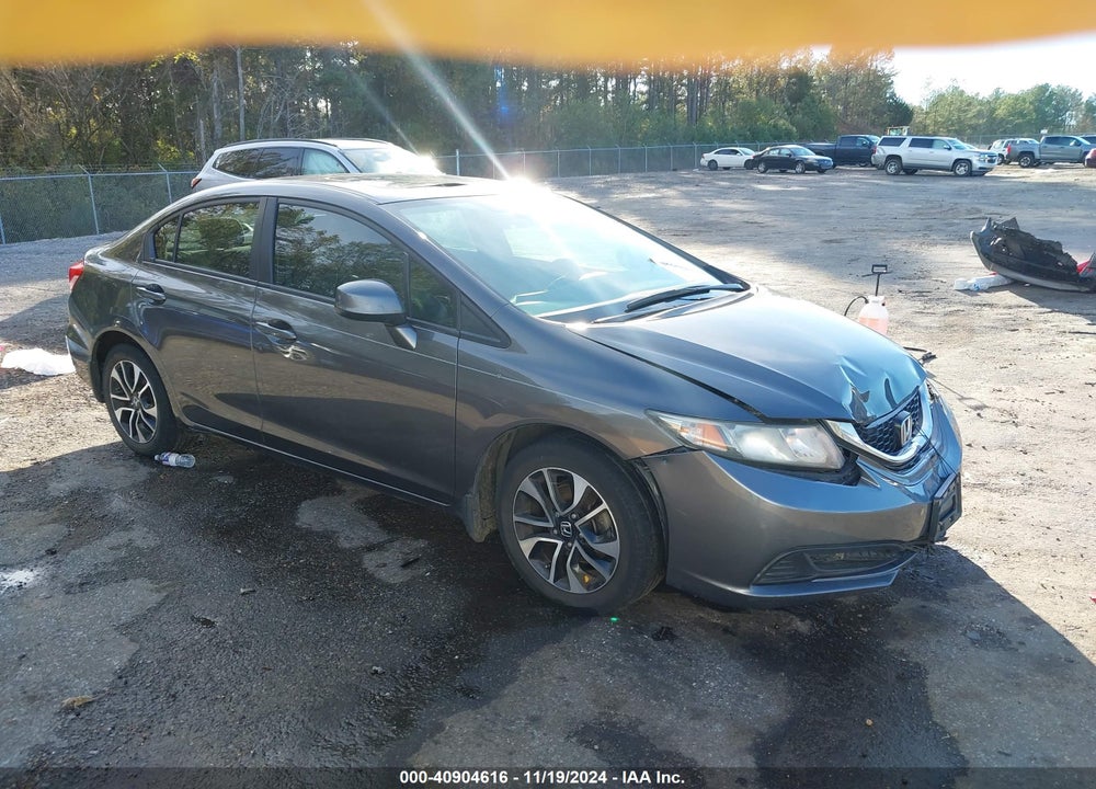 2013 HONDA CIVIC EX VIN: 2HGFB2F89DH523050