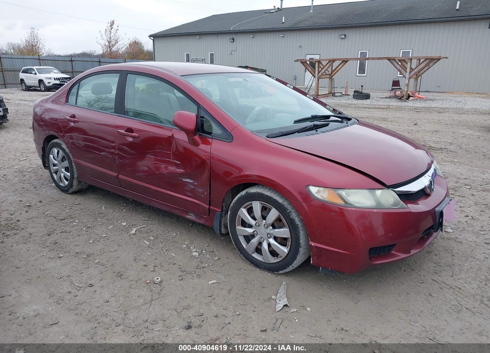 2010 HONDA CIVIC LX VIN: 19XFA1F52AE005922