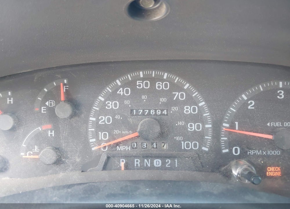 1998 FORD F-150 LARIAT/XL/XLT VIN: 1FTRX17L6WKA85593