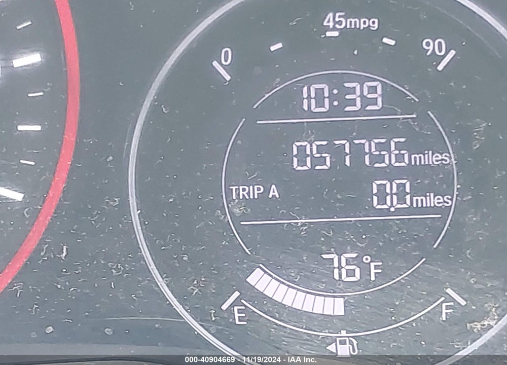 2019 HONDA HR-V LX VIN: 3CZRU6H30KG732117