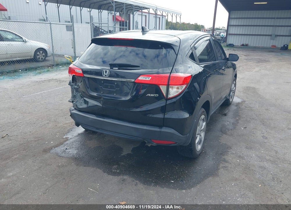 2019 HONDA HR-V LX VIN: 3CZRU6H30KG732117