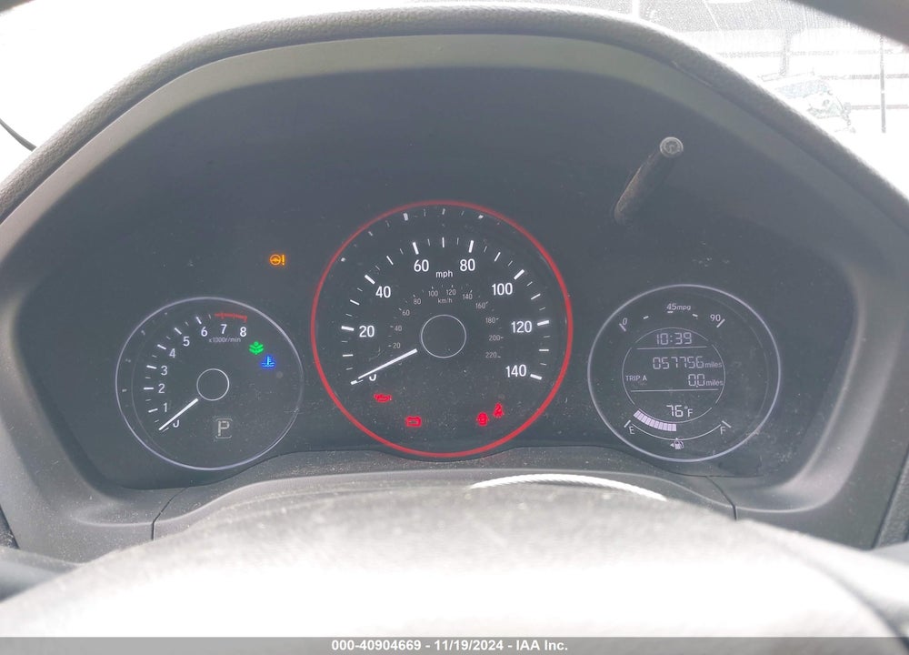 2019 HONDA HR-V LX VIN: 3CZRU6H30KG732117
