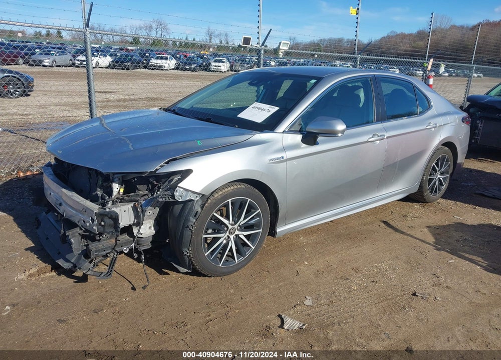 2021 TOYOTA CAMRY SE HYBRID VIN: 4T1G31AK3MU559645