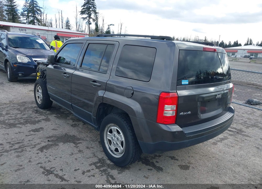2015 JEEP PATRIOT SPORT VIN: 1C4NJRBB4FD338900