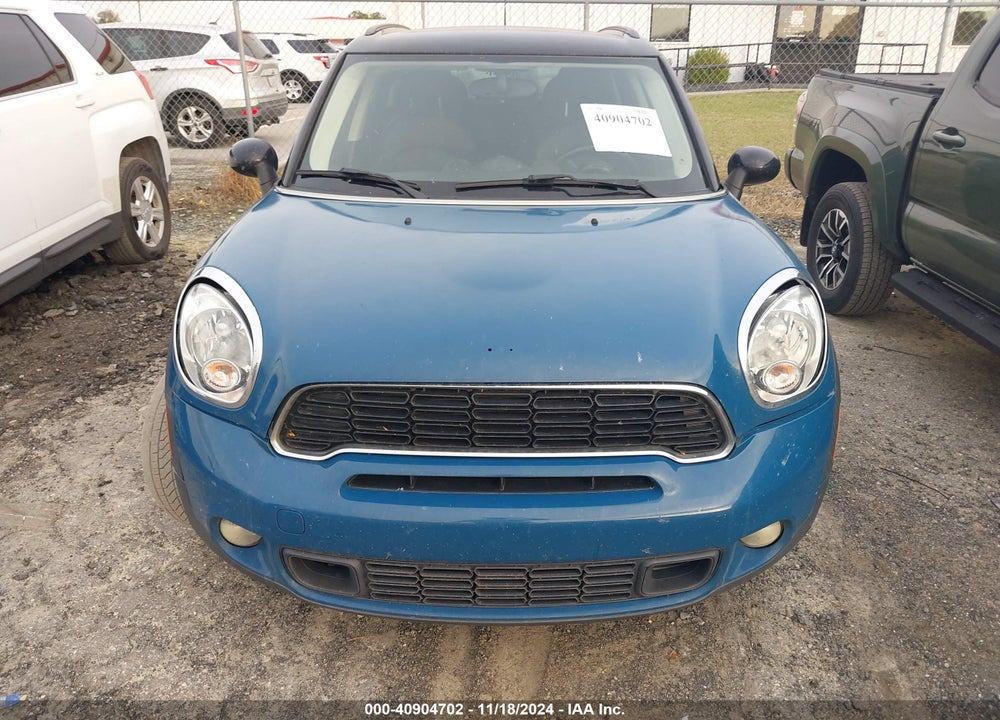 2012 MINI COOPER S COUNTRYMAN VIN: WMWZC3C57CWM26905