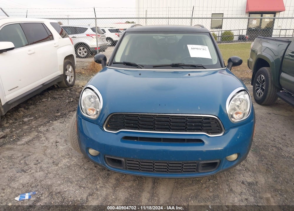 2012 MINI COOPER S COUNTRYMAN VIN: WMWZC3C57CWM26905