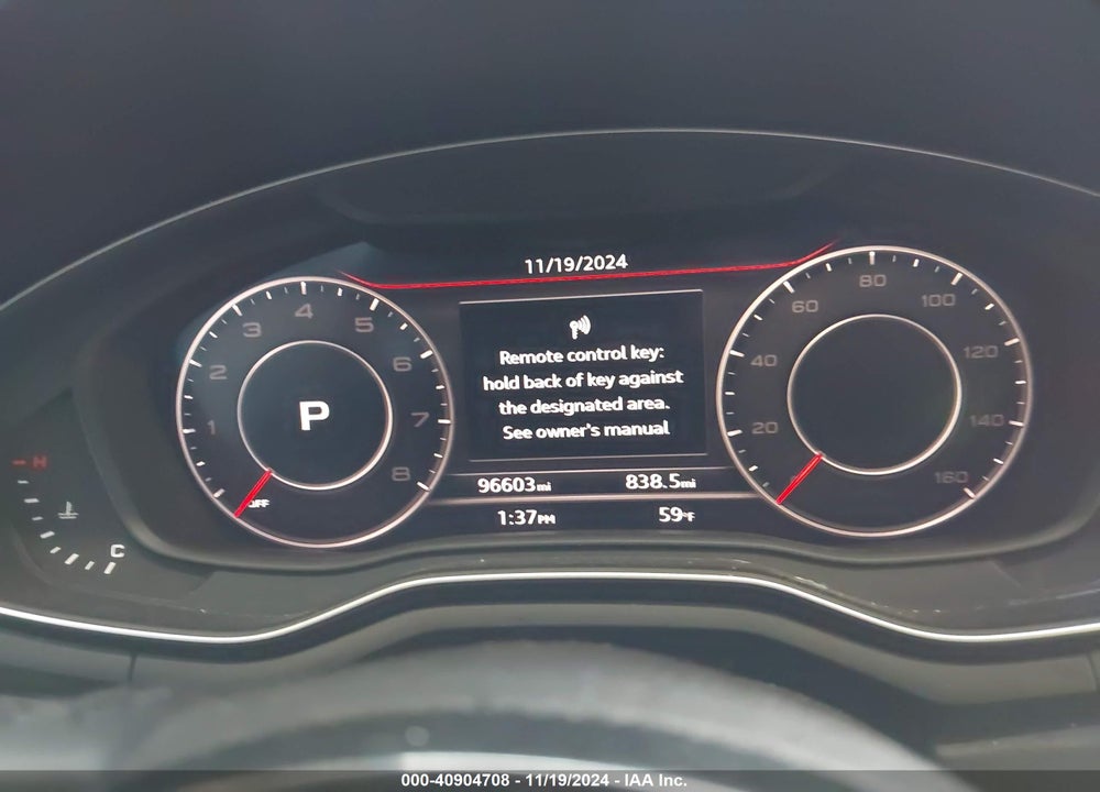 2017 AUDI A4 2.0T SEASON OF  ULTRA PREMIUM VIN: WAUKMAF44HN056919