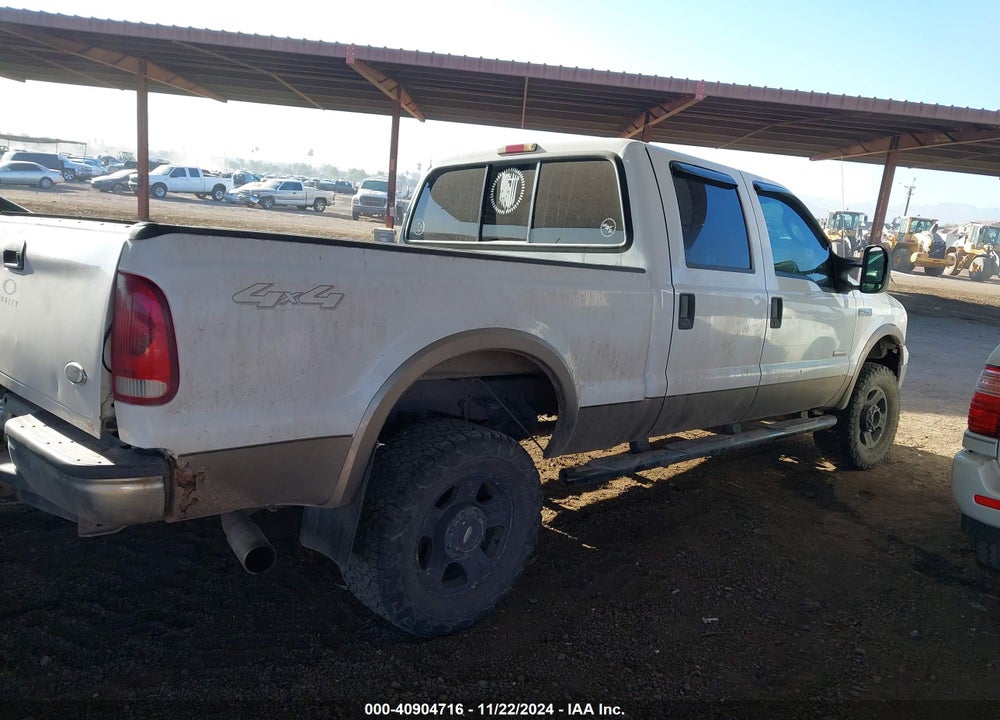 2005 FORD F-350 LARIAT/XL/XLT VIN: 1FTWW31P15EA04753