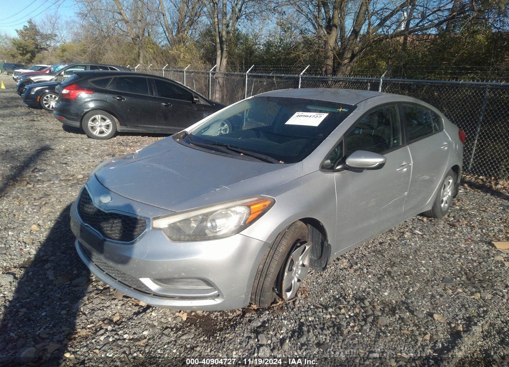 2014 KIA FORTE LX VIN: KNAFK4A6XE5147299