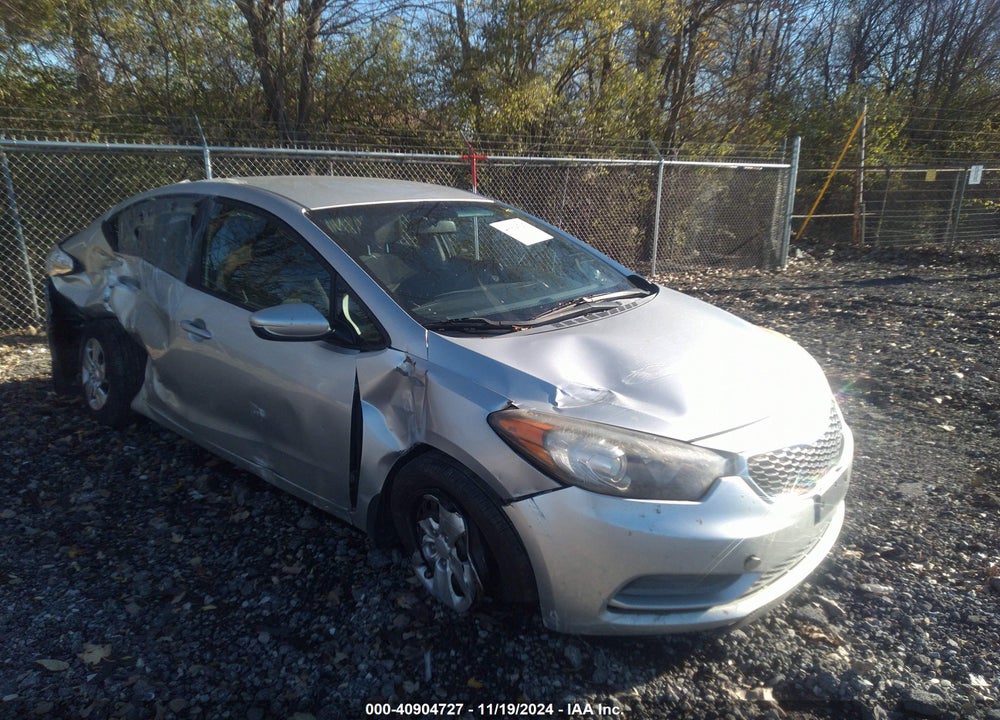 2014 KIA FORTE LX VIN: KNAFK4A6XE5147299