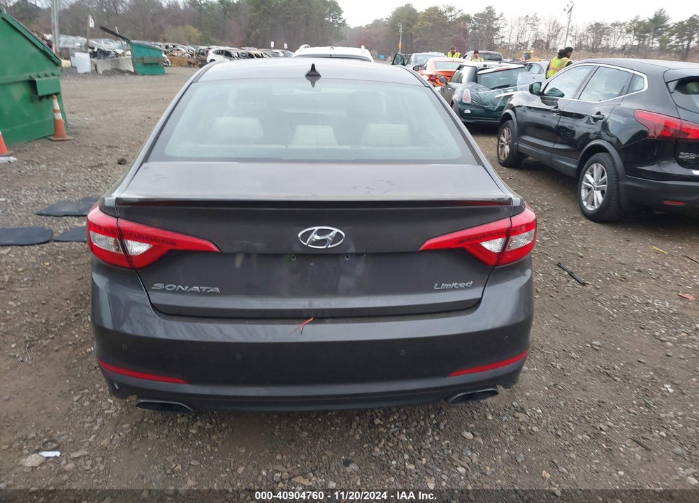 2017 HYUNDAI SONATA LIMITED VIN: 5NPE34AF5HH508230