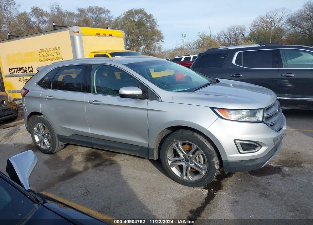 2016 FORD EDGE TITANIUM VIN: 2FMPK4K85GBB84407