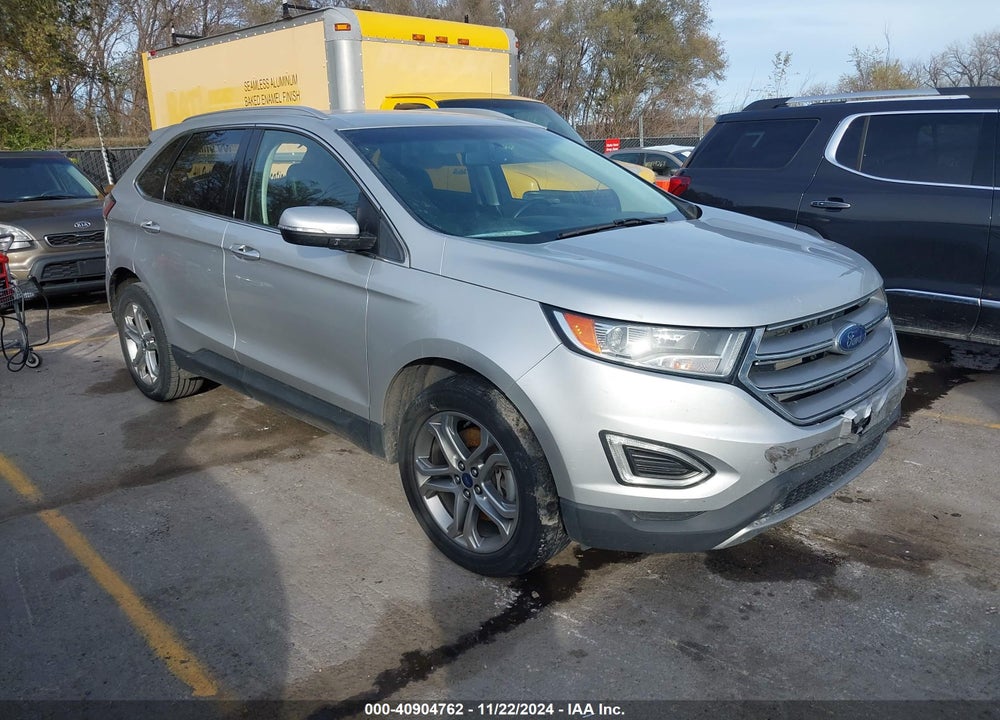 2016 FORD EDGE TITANIUM VIN: 2FMPK4K85GBB84407