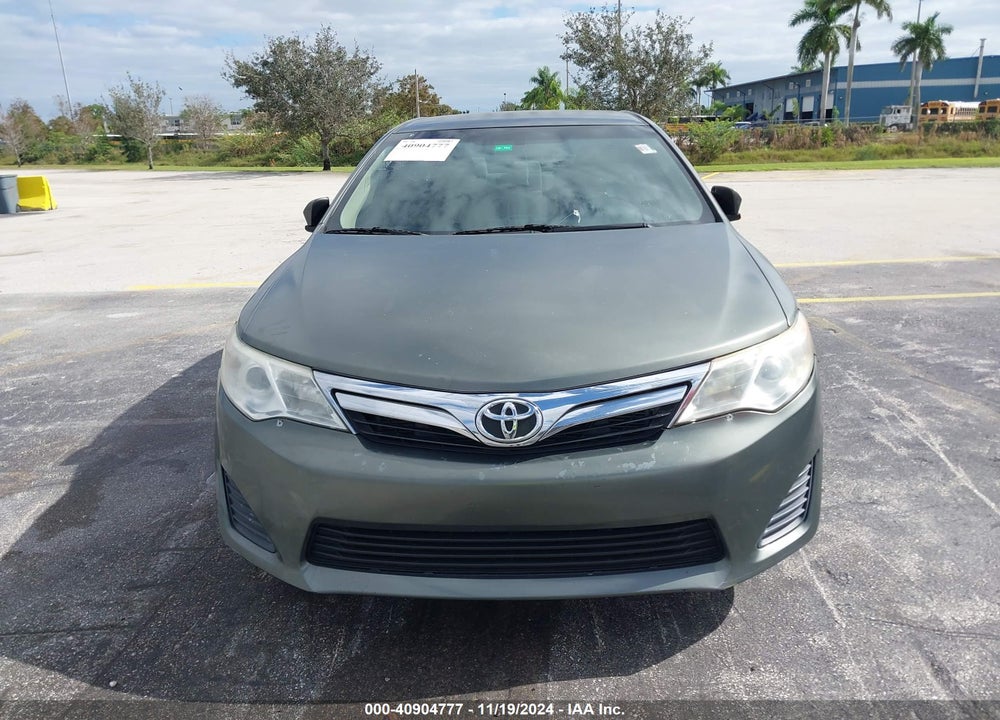 2012 TOYOTA CAMRY LE VIN: 4T4BF1FK9CR180843