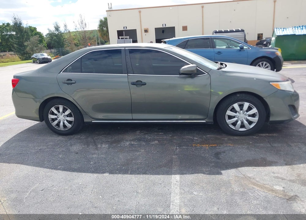 2012 TOYOTA CAMRY LE VIN: 4T4BF1FK9CR180843