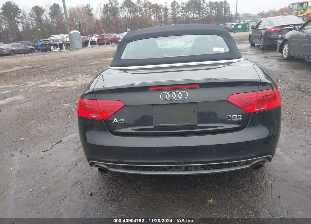 2016 AUDI A5 2.0T PREMIUM VIN: WAUM2AFH3GN007257