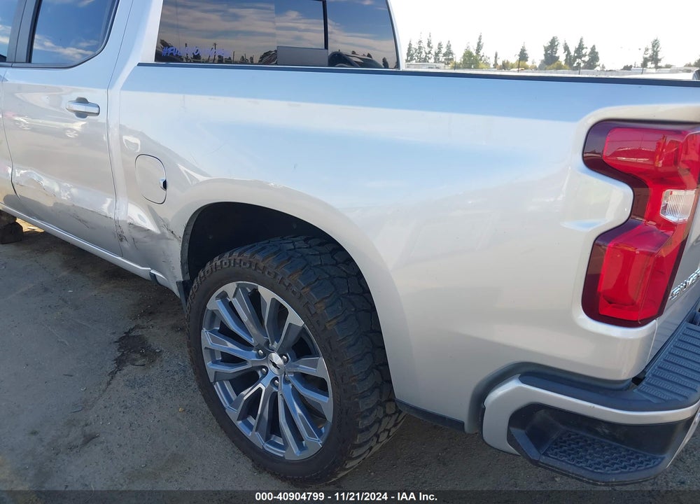 2021 CHEVROLET SILVERADO 1500 4WD SHORT BED RST VIN: 3GCUYEET2MG190797
