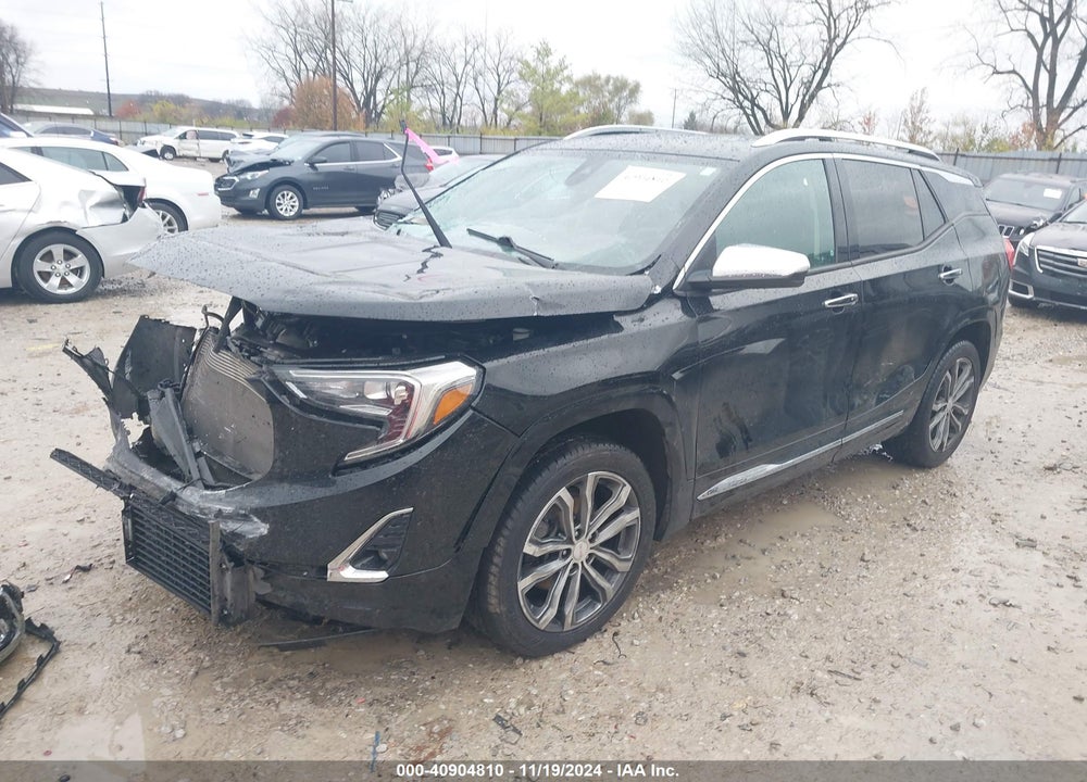 2018 GMC TERRAIN DENALI VIN: 3GKALXEX1JL255887