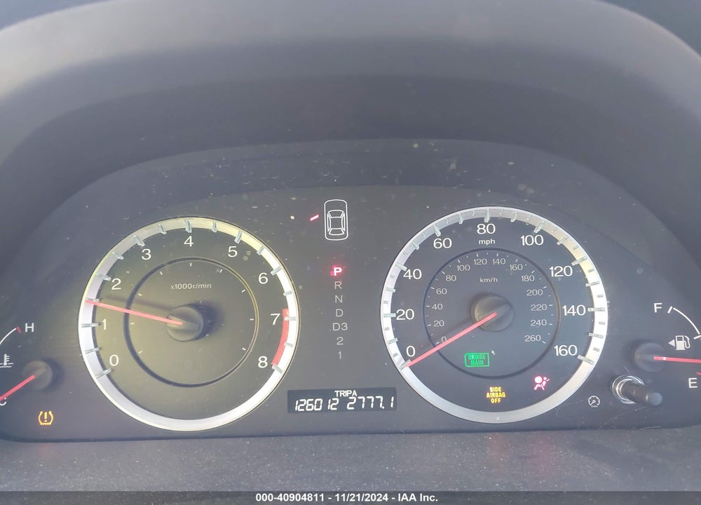 2012 HONDA ACCORD 2.4 SE VIN: 1HGCP2F67CA153409