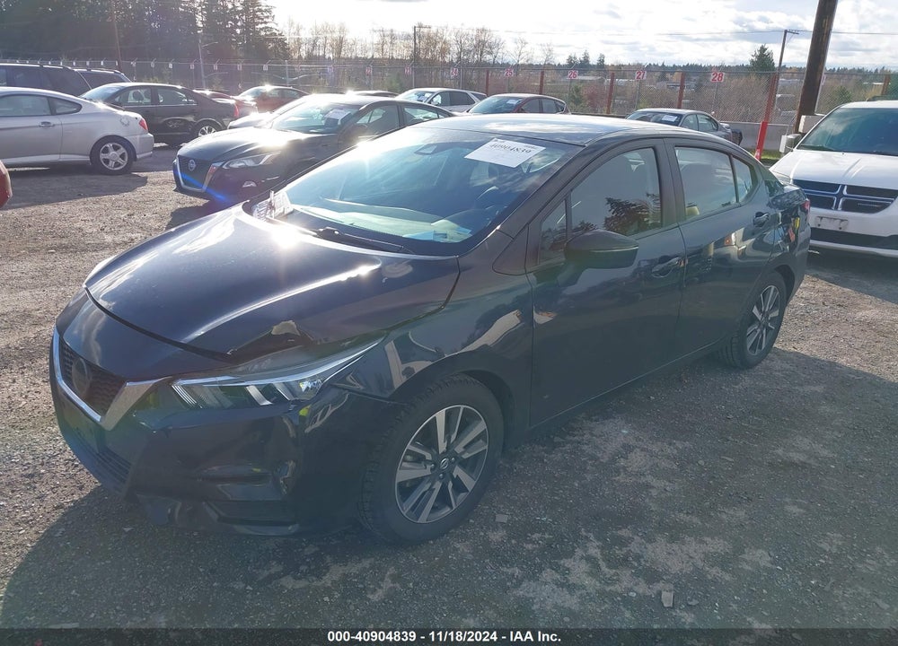 2021 NISSAN VERSA SV XTRONIC CVT VIN: 3N1CN8EV6ML894437