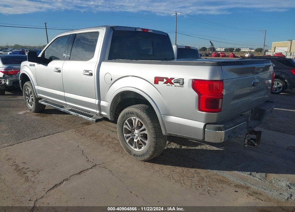 2020 FORD F-150 LARIAT VIN: 1FTEW1E55LKE08887