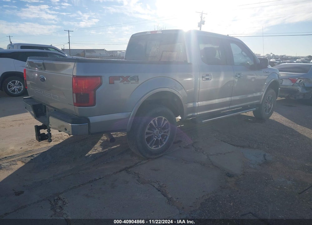 2020 FORD F-150 LARIAT VIN: 1FTEW1E55LKE08887
