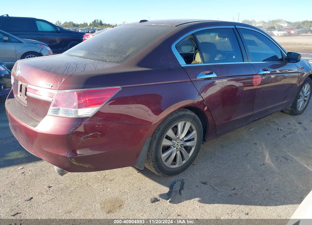 2011 HONDA ACCORD 3.5 EX-L VIN: 1HGCP3F81BA024619