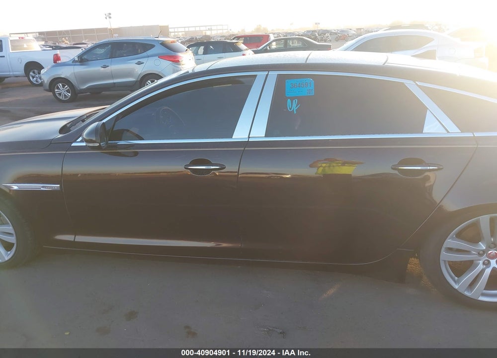 2014 JAGUAR XJ XJL PORTFOLIO VIN: SAJWA2GZ6E8V70280