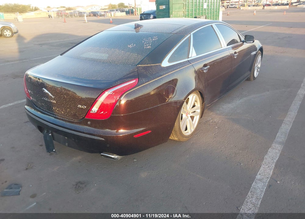 2014 JAGUAR XJ XJL PORTFOLIO VIN: SAJWA2GZ6E8V70280
