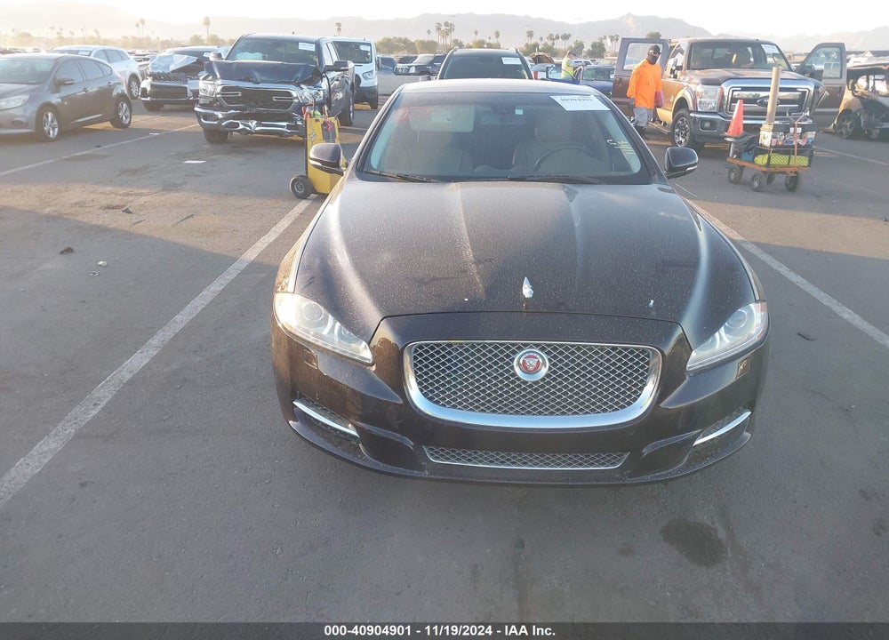 2014 JAGUAR XJ XJL PORTFOLIO VIN: SAJWA2GZ6E8V70280