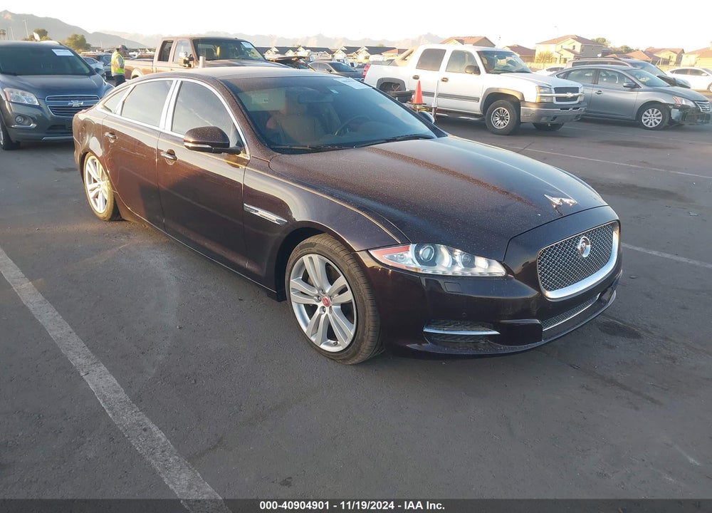2014 JAGUAR XJ XJL PORTFOLIO VIN: SAJWA2GZ6E8V70280
