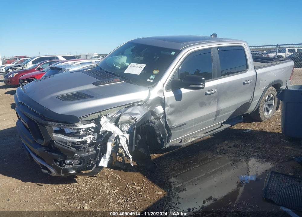2022 RAM 1500 REBEL 4X4 5'7 BOX VIN: 1C6SRFLM2NN263155