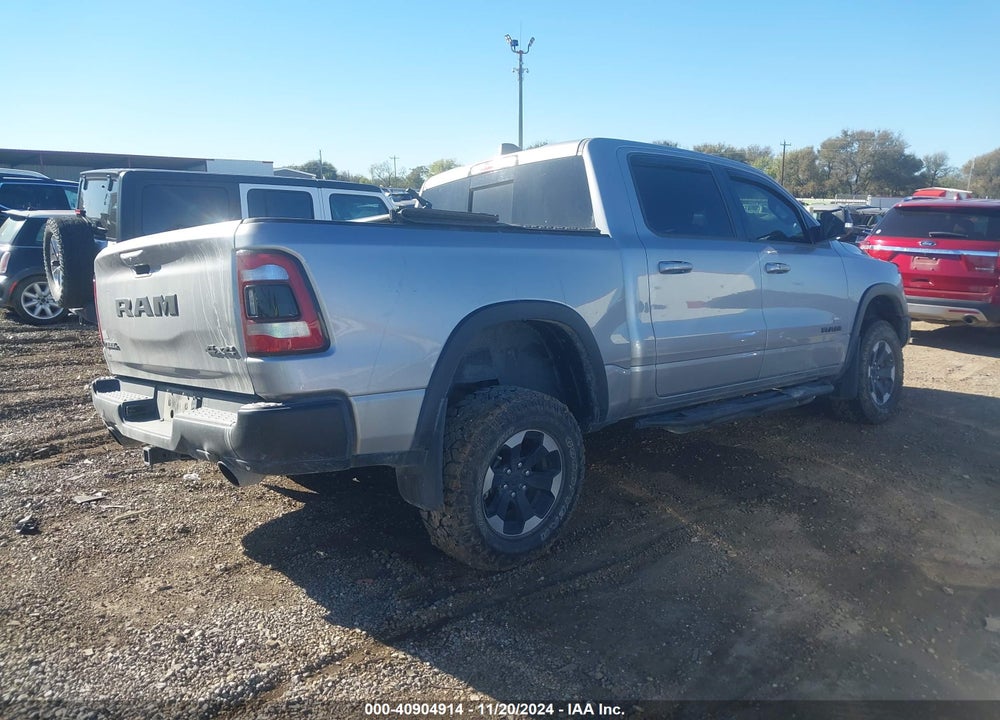 2022 RAM 1500 REBEL 4X4 5'7 BOX VIN: 1C6SRFLM2NN263155