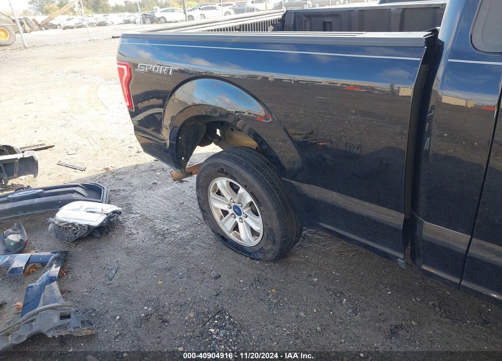2016 FORD F-150 VIN: 1FTMF1C86GKD36676