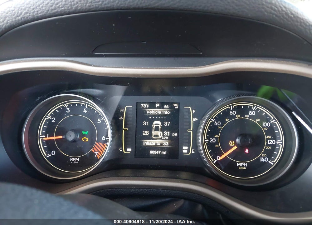 2015 JEEP CHEROKEE LATITUDE VIN: 1C4PJLCB9FW683199