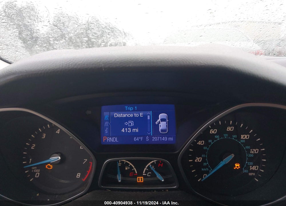 2013 FORD FOCUS SE VIN: 1FADP3F24DL126217