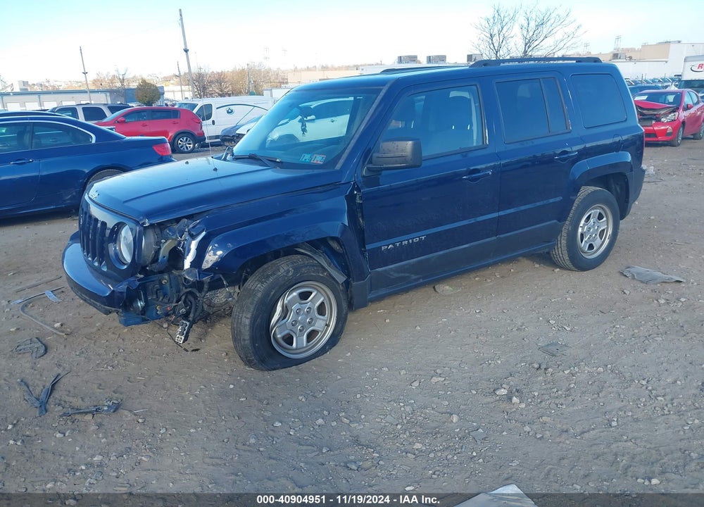 2015 JEEP PATRIOT SPORT VIN: 1C4NJRBB8FD290947